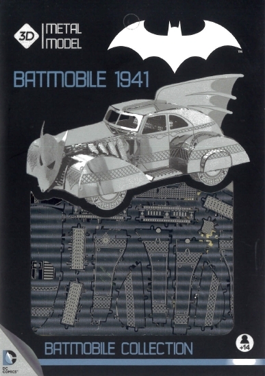 Batman Batmobile 1941 3d Metal Model Kit for sale online