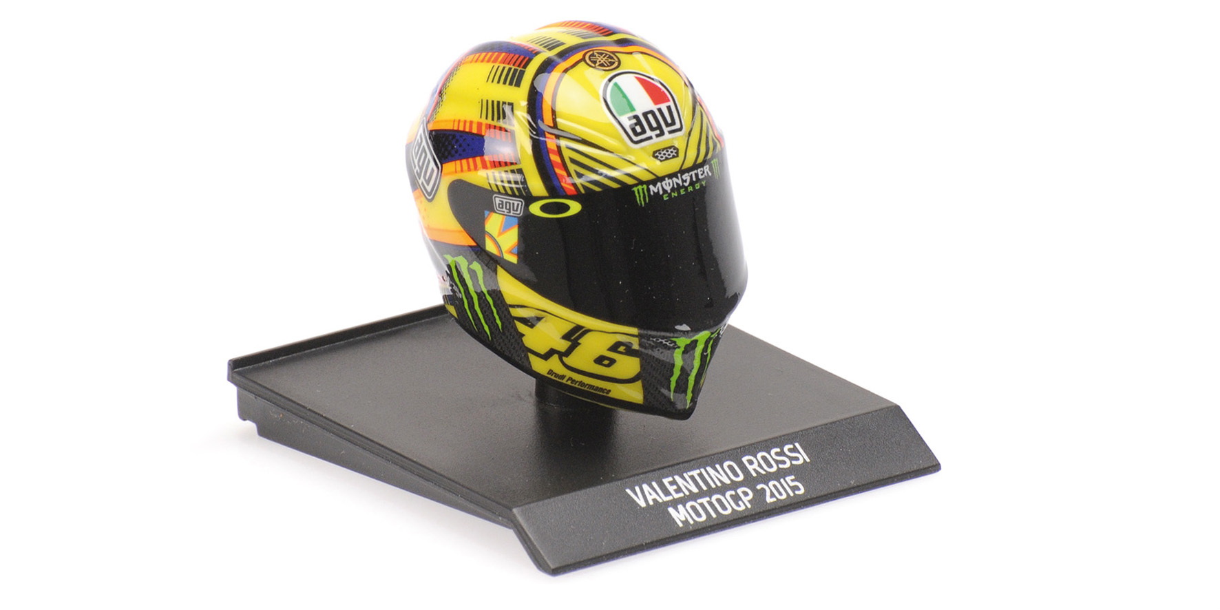 Helmet Casco Moto GP Valentino Rossi 46 Season 2015 1/5 Centauria 