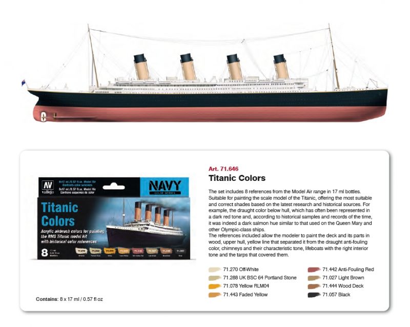 Total 55+ imagen titanic colores - Thptletrongtan.edu.vn